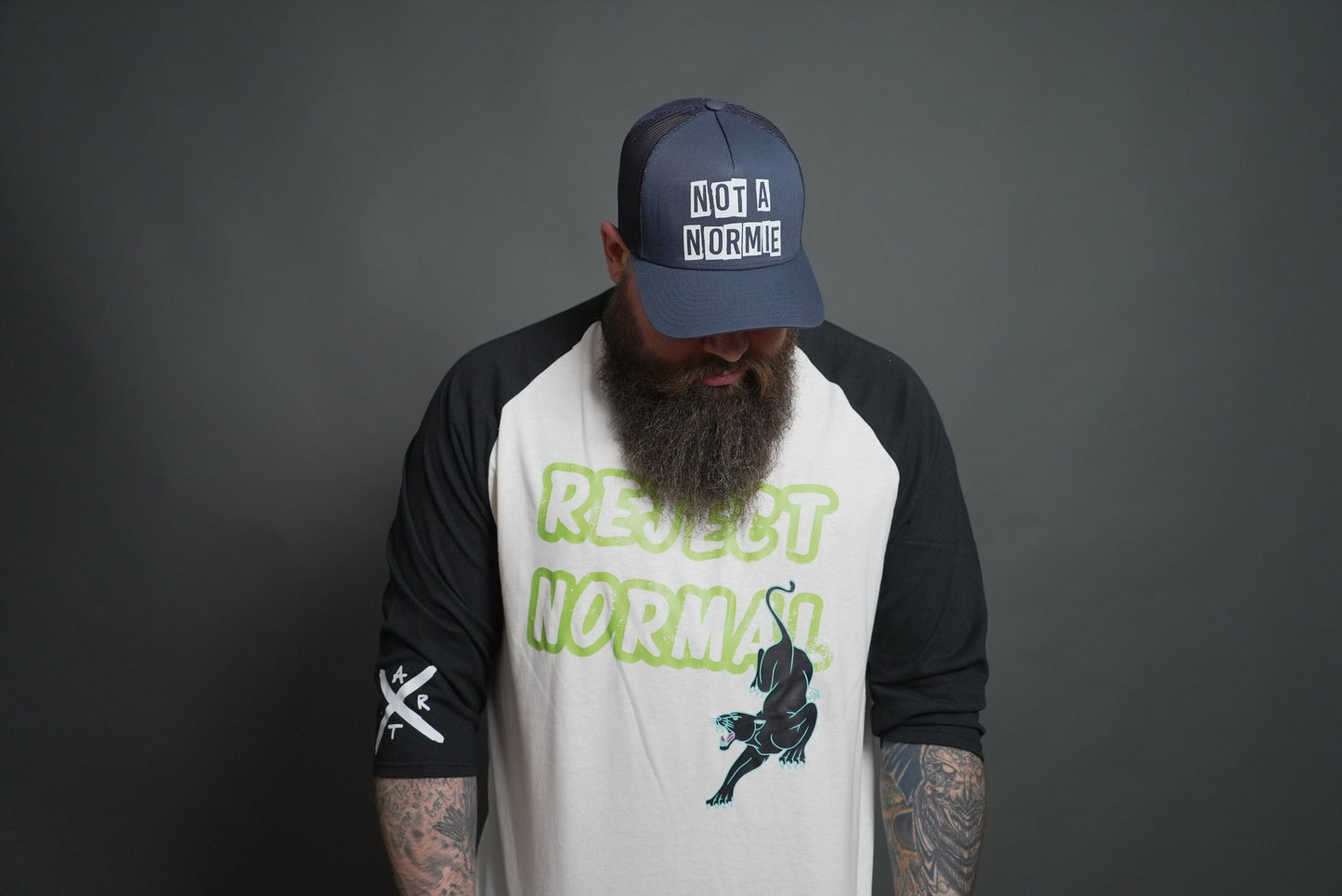 Reject Normal - Baseball Tee (Limited Edition)