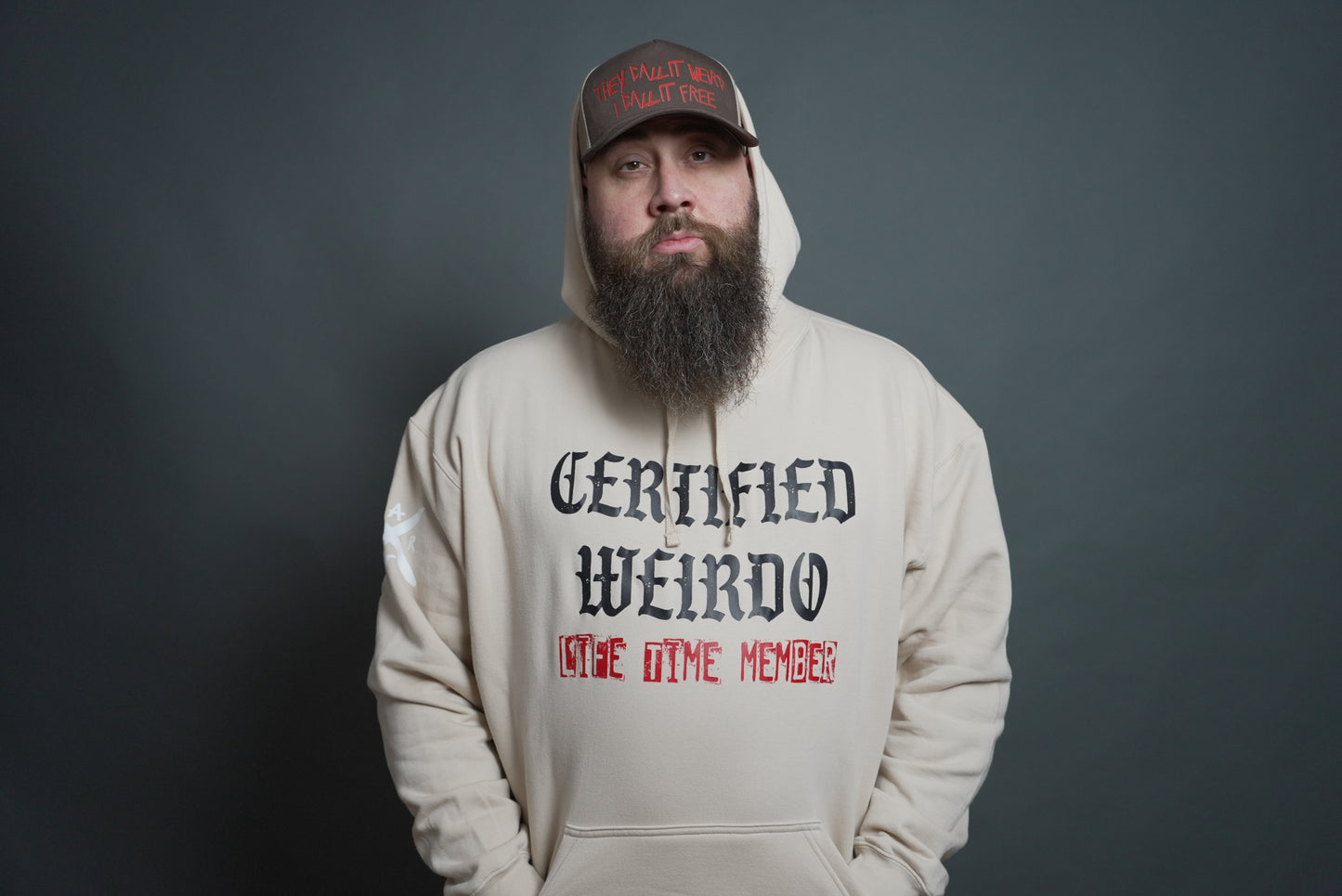 Ceritfied Weirdo- Hoodie
