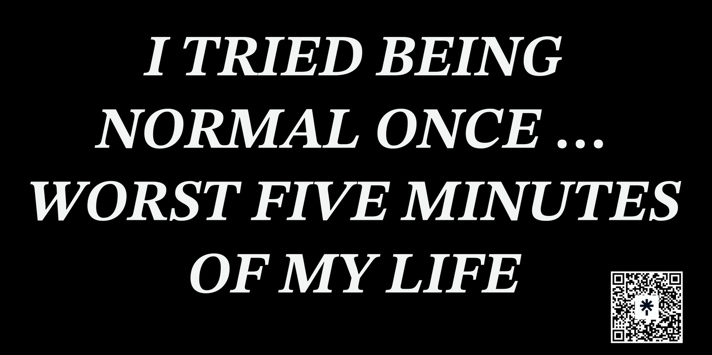 Bumper Sticker - 2 Pack (Limited Edition)