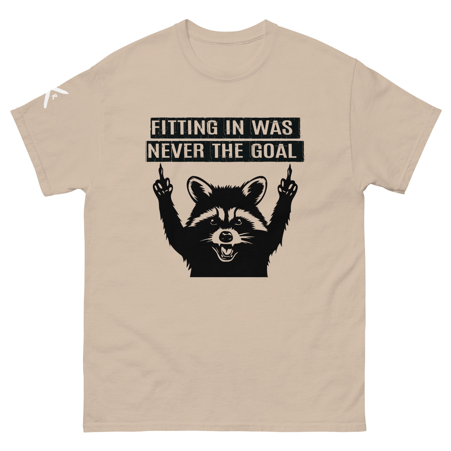 Middle Finger Raccoon - T- Shirt