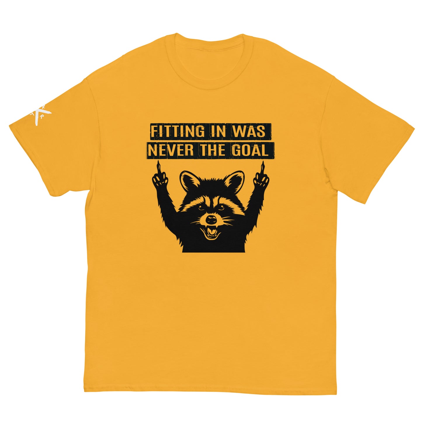 Middle Finger Raccoon - T- Shirt