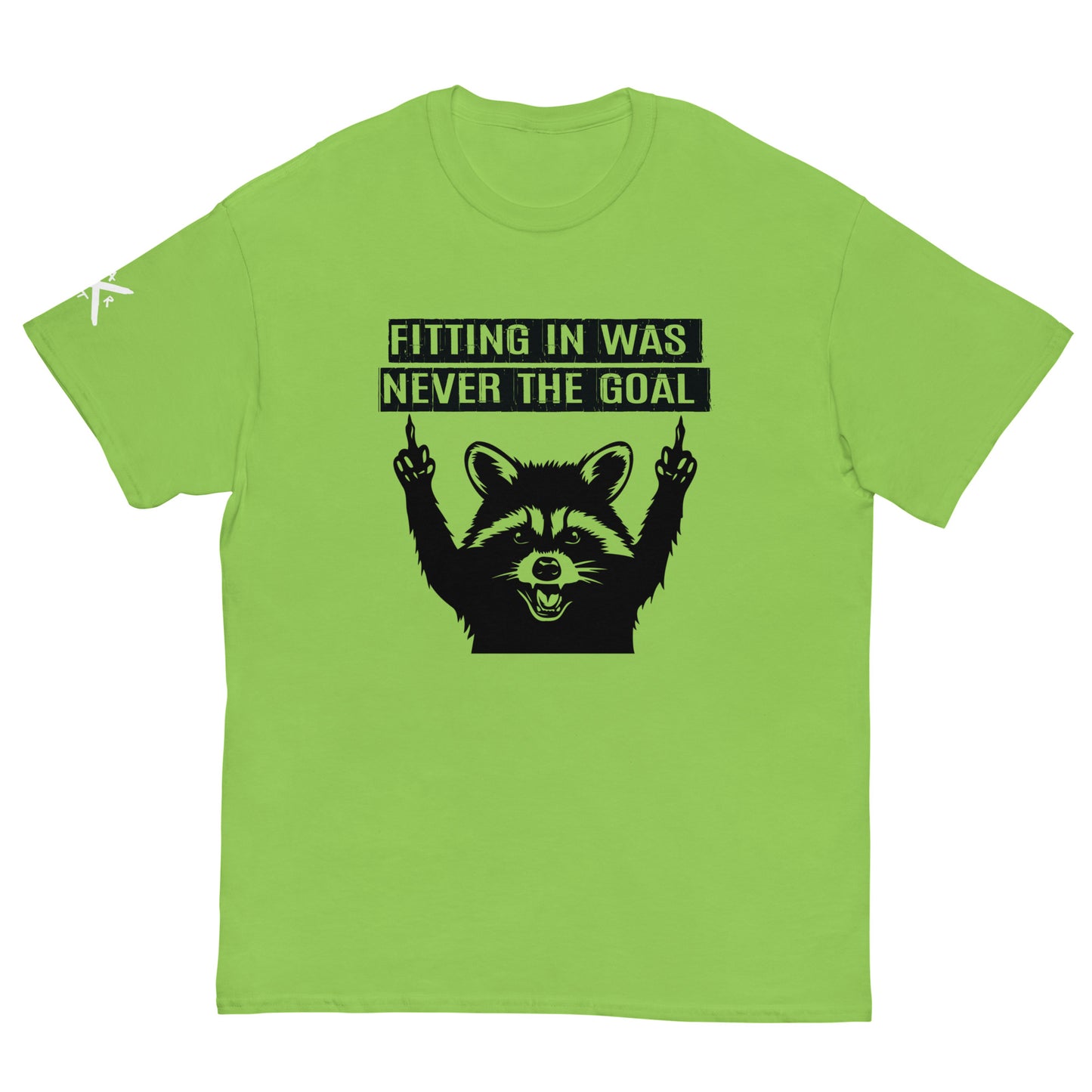 Middle Finger Raccoon - T- Shirt