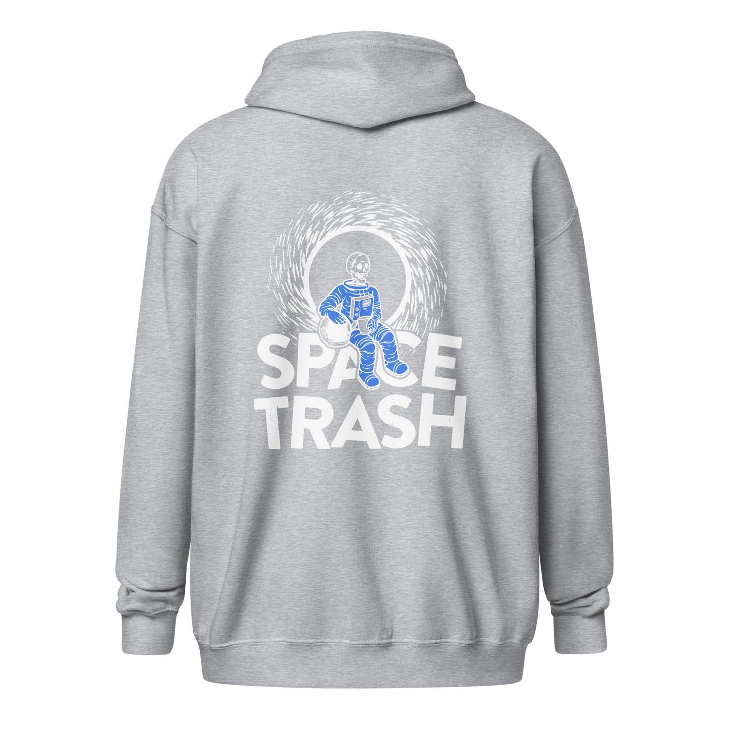 "Space Man " - heavy blend zip hoodie