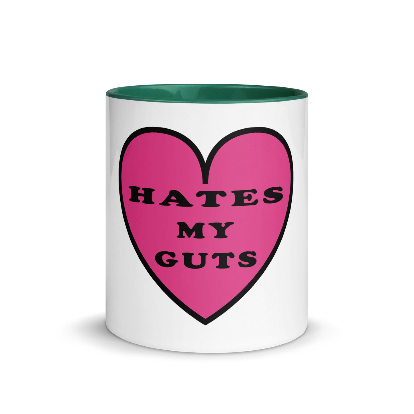 " Hates My Guts" - Mug with Color Inside