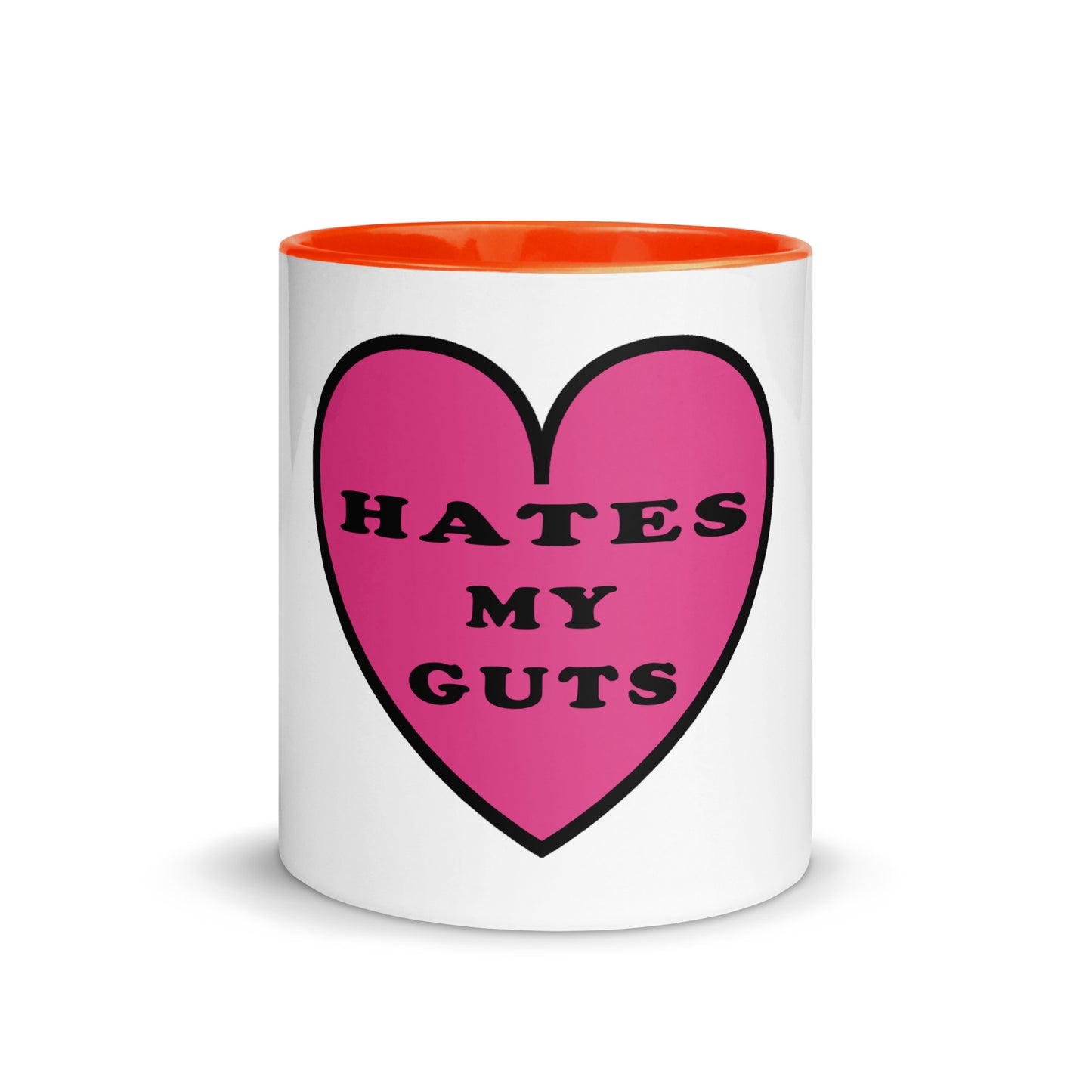 " Hates My Guts" - Mug with Color Inside