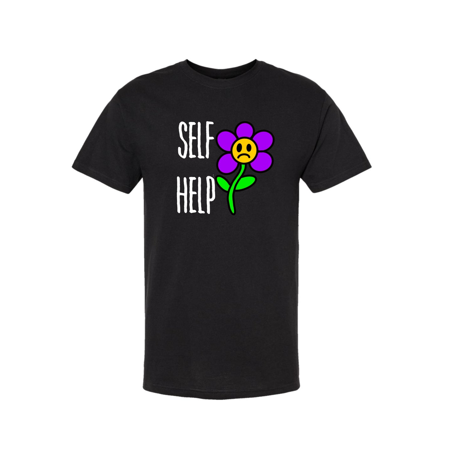 Self Help Flower - T - Shirt