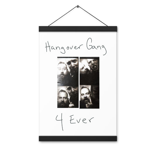 “HOG 4EVER “ - Poster with hangers