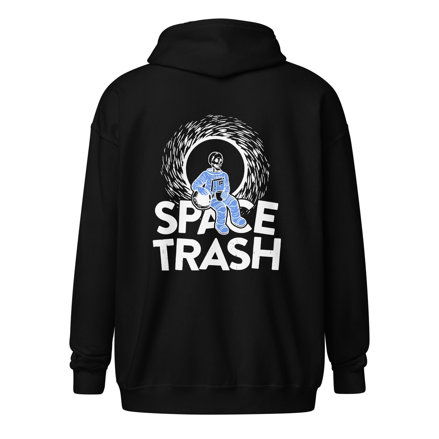 "Space Man " - heavy blend zip hoodie