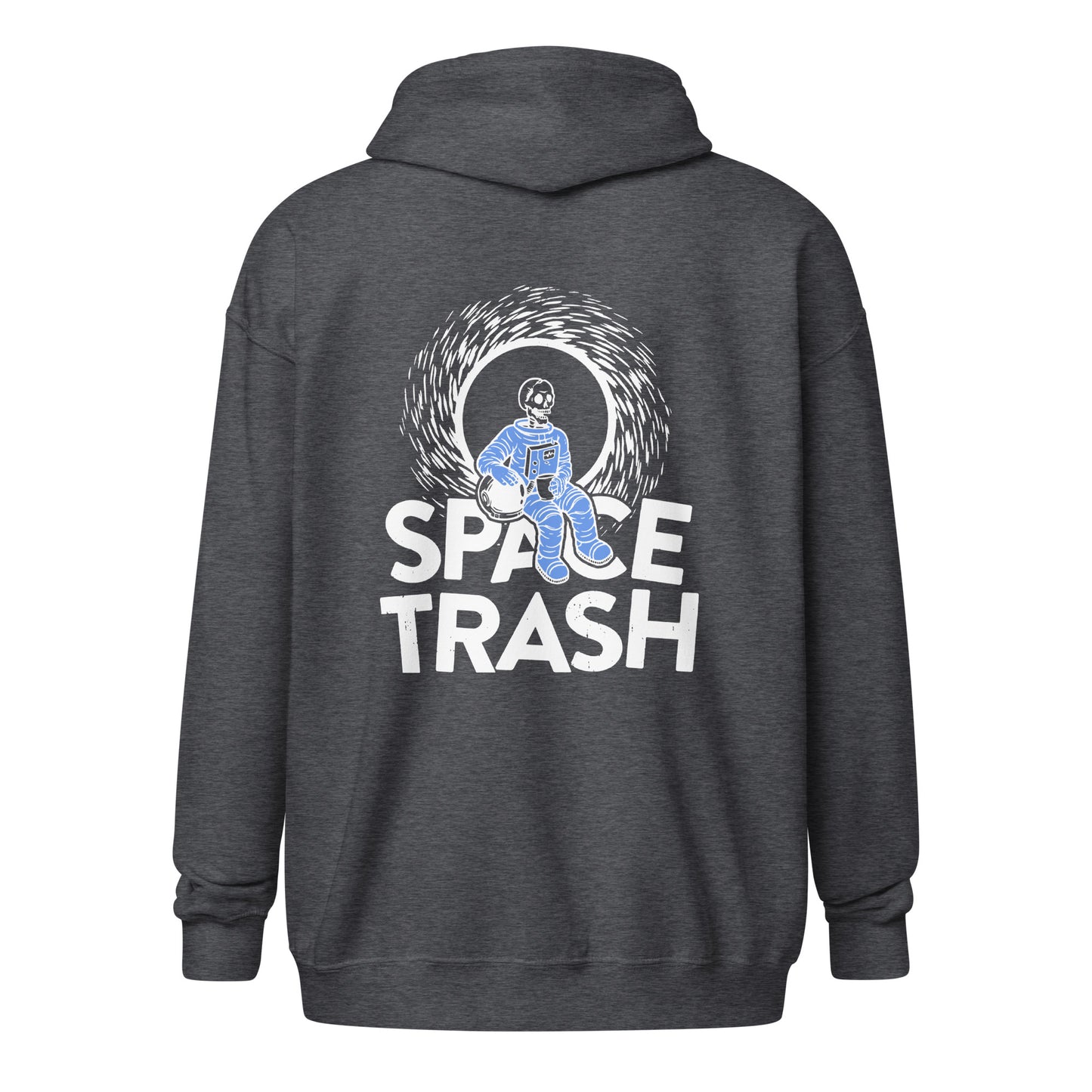 "Space Man " - heavy blend zip hoodie