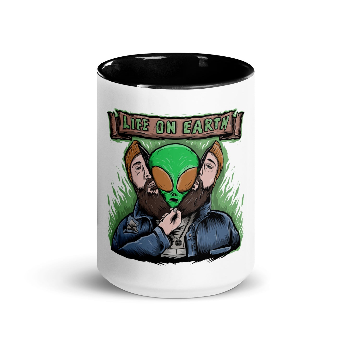 " Alien Inside" - Mug with Color Inside