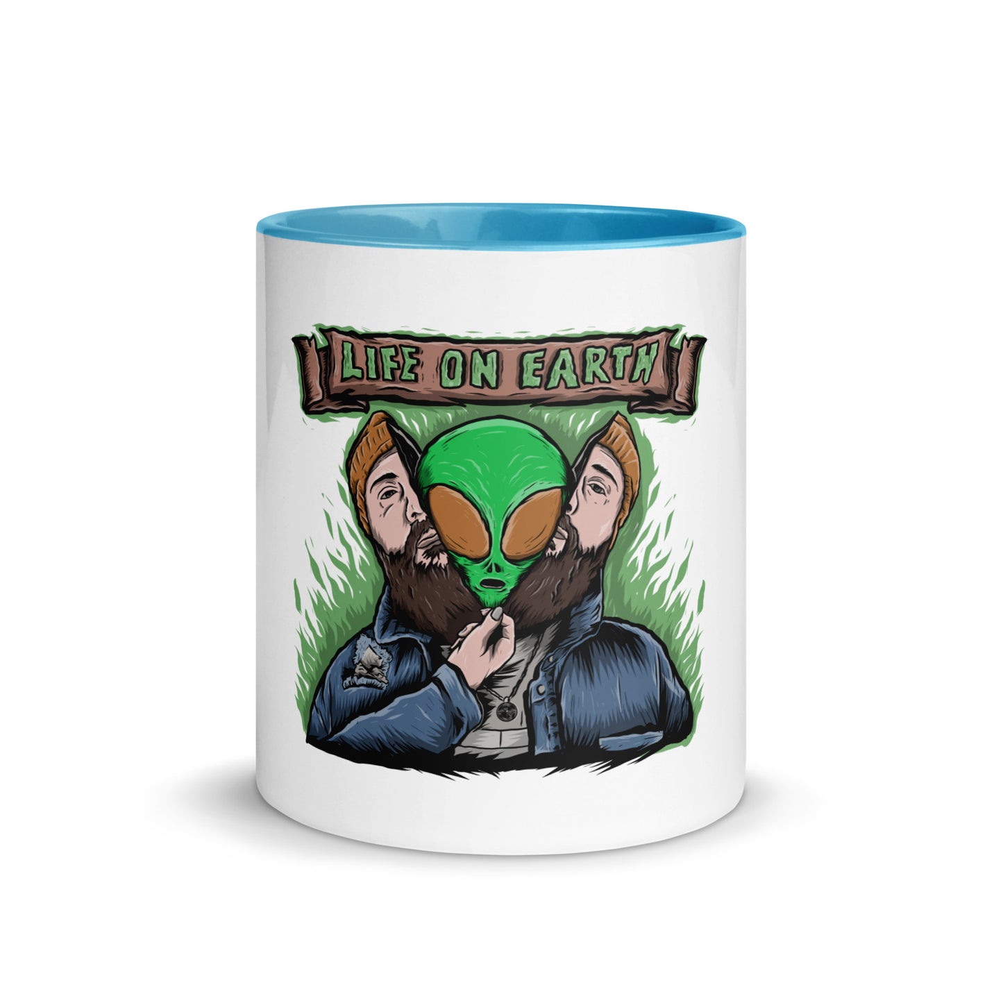 " Alien Inside" - Mug with Color Inside