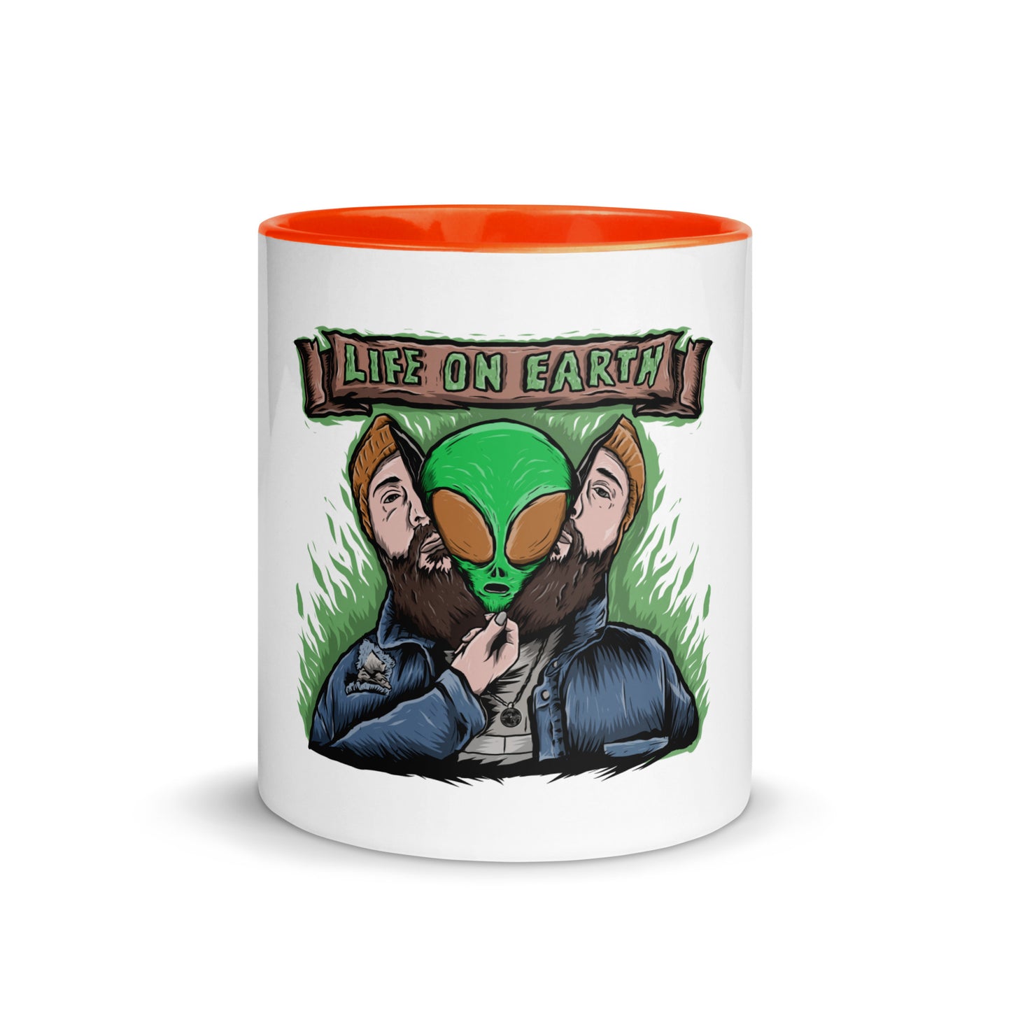 " Alien Inside" - Mug with Color Inside