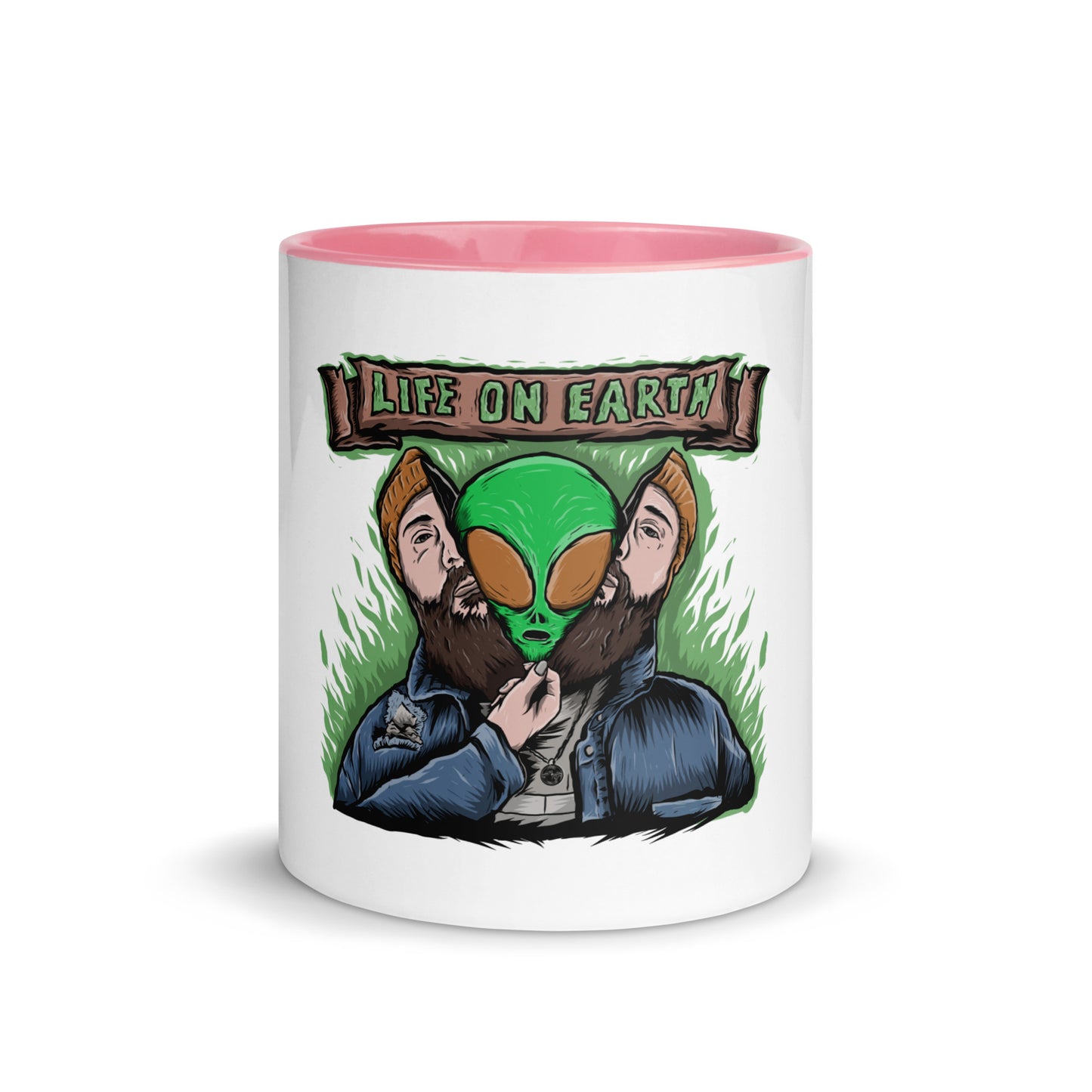 " Alien Inside" - Mug with Color Inside